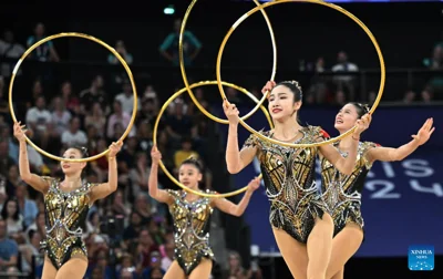 Olympics | China claims historic rhythmic gymnastics group all-around title at Paris 2024 (updated)