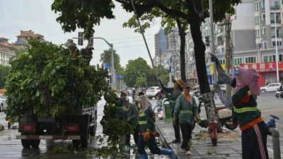 Powerful Typhoon Yagi makes landfall in Chinese island province after it sweeps by Hong Kong