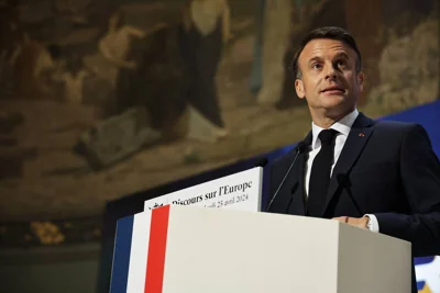 Macron returns to the Sorbonne to warn of Europe’s mortality