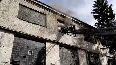 При пожаре на заводе в Воронеже погибли три человека