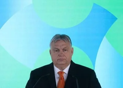 FILE PHOTO: Hungarian Prime Minister Orban speaks during an economic forum in Budapest