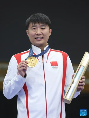 Olympics | China's Li Yuehong wins men's 25m rapid fire pistol gold at Paris Olympics