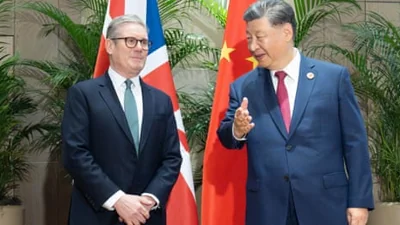 Keir Starmer tells Xi Jinping he is 'concerned' over Jimmy Lai's health in prison – video