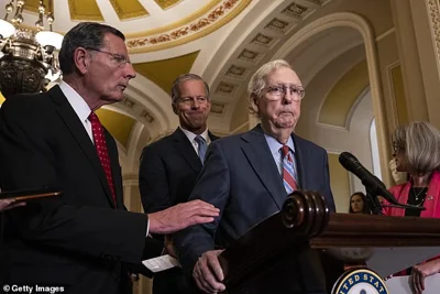 McConnell was the longest-serving GOP leader in Senate history with a roughly 18-year tenure