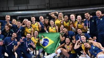 Volleyball-Brazil's women end Turkey's dream of bronze