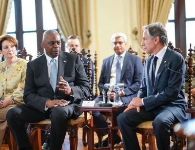 US Secretary of State Antony Blinken in Manila