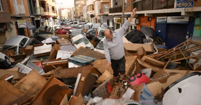 After Flash Floods in Spain, Rescuers and Residents Face a Grim Scene