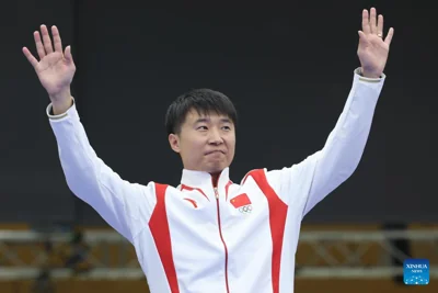 Olympics | China's Li Yuehong wins men's 25m rapid fire pistol gold at Paris Olympics