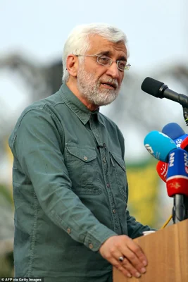 Iranian presidential candidate and ultraconservative former nuclear negotiator Saeed Jalili