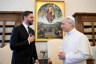 Pope Leo XIV, JD Vance meet ahead of US-led diplomatic flurry to reach ceasefire in Ukraine