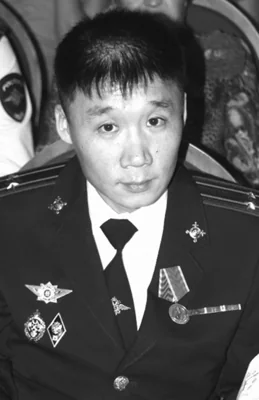 Дмитрий Мун во время службы в полиции