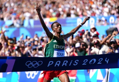 Tamirat Tola was not originally in the Ethiopia Olympic squad (David Davies/PA)