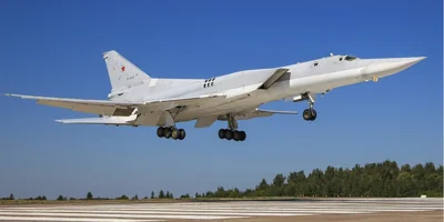 A Russian Tu-22M3 nuclear-capable strategic bomber (file image)