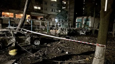 Город Днепр подвергся атаке беспилотников, погибли три человека