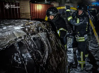 Через атаку дронів на Київську область є пошкодження в п’яти районах – фото