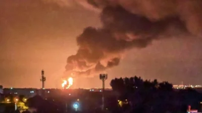 Украина второй раз за неделю ударила по нефтебазе в Ставрополье, на Кубани загорелся порт «Кавказ»