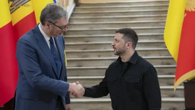 «Мы сможем помочь»: президент Сербии Александр Вучич впервые приехал на Украину