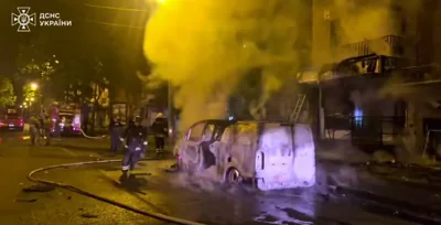 Рятувальники показали перші кадри з місць ударів по Харкову