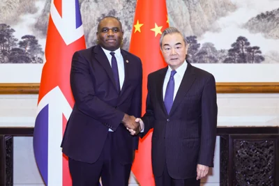 UK Foreign Minister in China