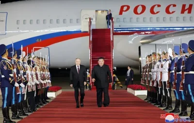 Ким Чен Ын заявил о "полной поддержке" РФ в войне против Украины, а Путин анонсировал соглашение об укреплении связей России с КНДР