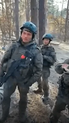 Leaked footage shows the North Koreans training in Russia before being deployed to the Kursk region of Ukraine