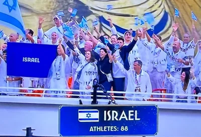 Корабль израильтян приплыл к открытию Олимпийских игр!