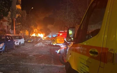 7 человек пострадали в результате иранского удара по Тель-Авиву,2