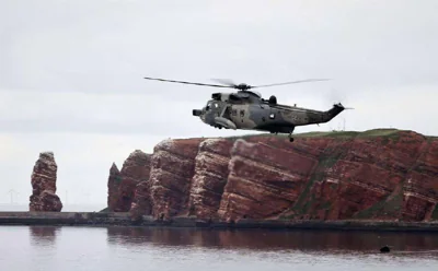 В Балтийском море российское судно обстреляло немецкий военный вертолет сигнальными боеприпасами