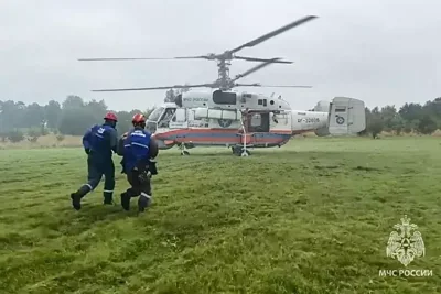 У альпиниста из Беларуси случился отек легких в горах Кабардино-Балкарии. Его эвакуировали вертолетом