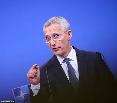 Jens Stoltenberg (pictured), the 13th secretary general of NATO, revealed there were live discussions among members about removing missiles from storage and putting them on standby
