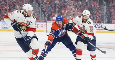 Panthers beat the Oilers in double OT to tie Stanley Cup series 1-1