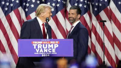 Donald Trump Jr say Cabinet pushback proves they're the disrupters voters wanted