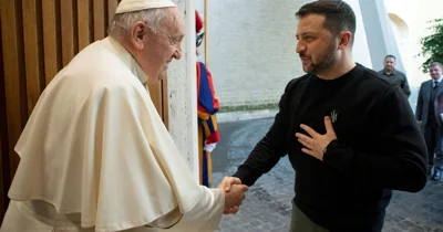 Pope Francis meets Ukraine's Zelenskyy at Vatican