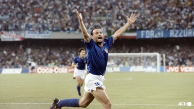 Italian World Cup striker Schillaci dies aged 59