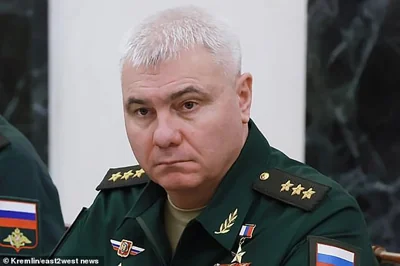 Colonel General Gennady Anashkin had been the commander of the Russian Army's 'Southern Group' which is fighting in eastern Ukraine