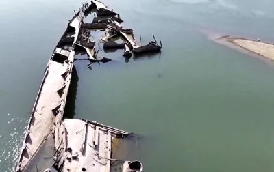 В Угорщині й Сербії через зниження води в Дунаї виявили нацистські судна 