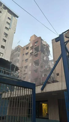 Израиль нанес мощный удар по столице Ливана — фото последствий