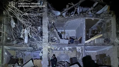 Российские военные ударили по Запорожью. Есть погибший и раненые