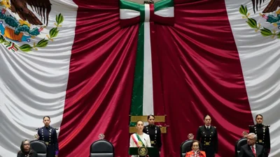 Claudia Sheinbaum sworn in as 1st female president of Mexico