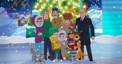 СМИ показали рисованного Путина из новогодней серии «Простоквашино». В «Союзмультфильме» подтвердили: кадр подлинный