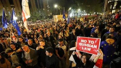Georgian parliament approves divisive 'foreign influence' bill that sparked weeks of mass protests