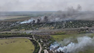 Російська армія атакувала Покровськ: є загиблий і поранена, пошкоджено газорозподільну станцію – влада