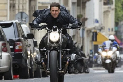 Tom Cruise speeds through the French capital in Mission: Impossible – Fallout.