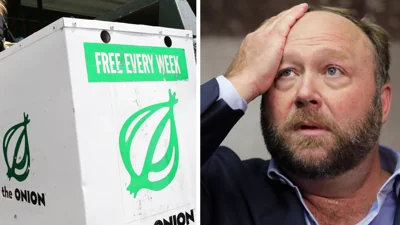 The Onion wins Alex Jones' Infowars in bankruptcy auction