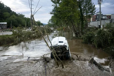 Storm Helene Causes Massive Flooding 