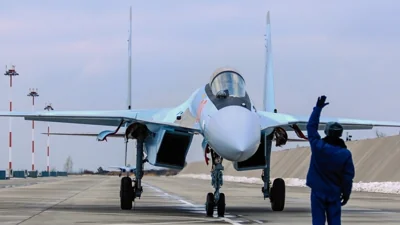 У Краснодарському краю Росії знищений винищувач Су-30 – розвідка