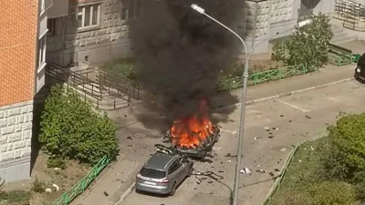 «Ъ»: при взрыве машины в Балашихе погибли два человека