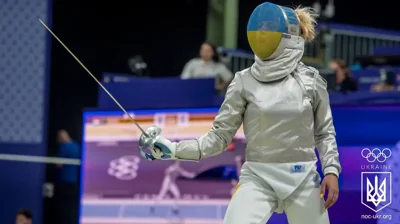 Fencer Olha Kharlan wins Ukraine's first medal at Paris Olympics