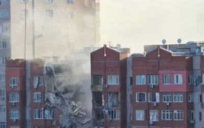 Россияне ударили по девятиэтажке в Днепре: есть раненые