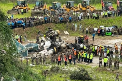 Самолет авиакомпании Saurya Air разбился в столице Непала